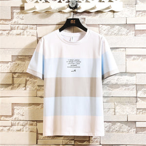 Wholesale Men's T-shirt Three Color Mix and Match Fashion Elastic T-shirt   MYY1017