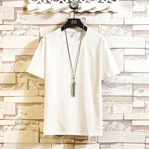 Wholesale China Customized Classic Round Neck Short Sleeve Blank  Plain Custom Printing T shirts    MYY0001