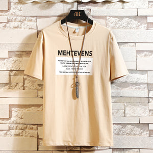 New Style T-shirt Logo T-shirt For men Cotton Printing T-shirt  MYY1106