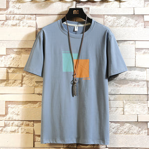 Wholesale Men Fashion T-shirt High Quality Short Sleeve T-shirt Printed T-shirt  MYY1101