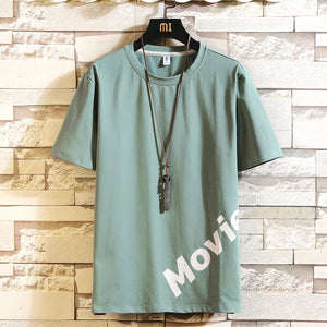 Short Sleeve Soft Custom Tshirt 95% Cotton 5%Spandex Custom Printing Men T Shirt   MYY1108