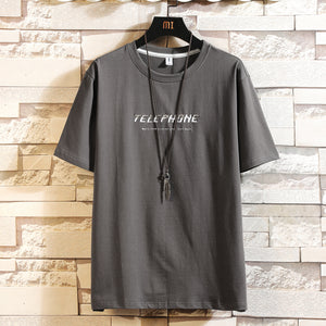 Wholesale Men  Printing T shirt  Fashion 95% Cotton 5%Spandex Custom Tshirt With Logo Printing   MYY1120