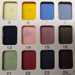 High Quality High Elastic Multi Color Eyelet Jacquard Fabric 82% Nylon 18% Spandex 180GSM