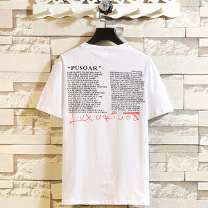 High Quality Fashion Custom Printed T Shirt Short Sleeve 95% cotton5%Spandex Mens T Shirts   MYY1009