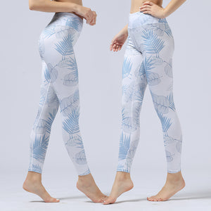 Custom Fashion Floral Fitness Women's Sports Pants Printed Leggings
