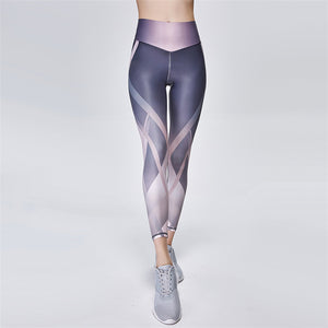 New Fashion Quick Dry Elastic Yoga Leggings High Quality Custom Printed Leggings For Women