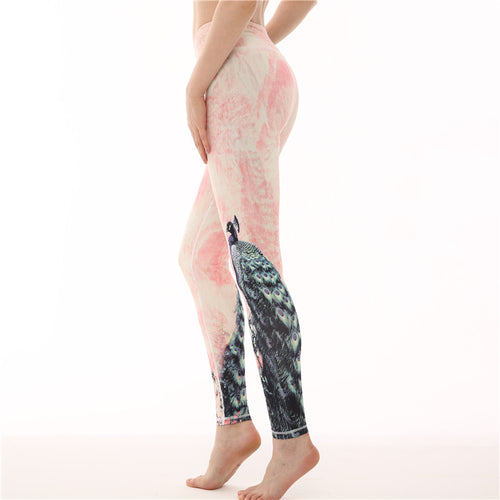 High Waist Custom Printed Yoga Pants Tights Woman Leggings For Gym Fitness Wear
