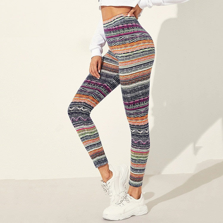 Lady Custom Sports Pants Gym Printed Yoga Leggings for Women