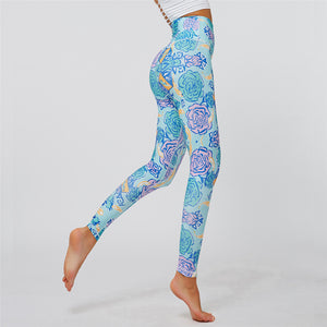 Custom Printing Leggings Women Sport Gym Yoga Pants Yoga Leggings For Women