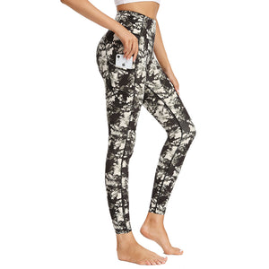 Hot Sell Lady Sport Wear Custom Activewear Print Textured Woman Set Fitness Leggings