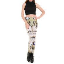 Load image into Gallery viewer, Fashion Leggings Women Digital Print Pants Sports Fitness Casual Leggins For Women