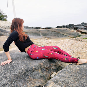 Manufacturer Women Yoga Pants High Waist Printing Gym Fitness Yoga Leggings 15660126